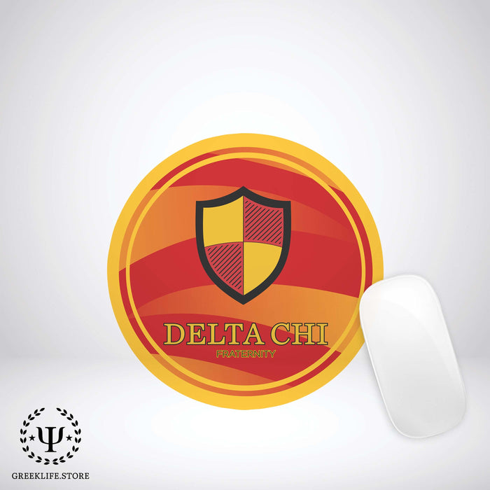 Delta Chi Mouse Pad Round - greeklife.store