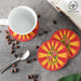 Delta Chi Beverage coaster round (Set of 4) - greeklife.store
