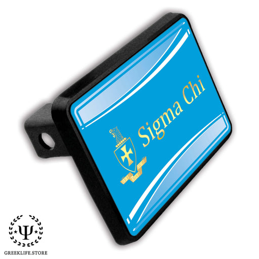 Sigma Chi Trailer Hitch Cover - greeklife.store