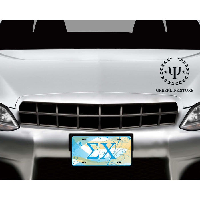 Sigma Chi Decorative License Plate - greeklife.store