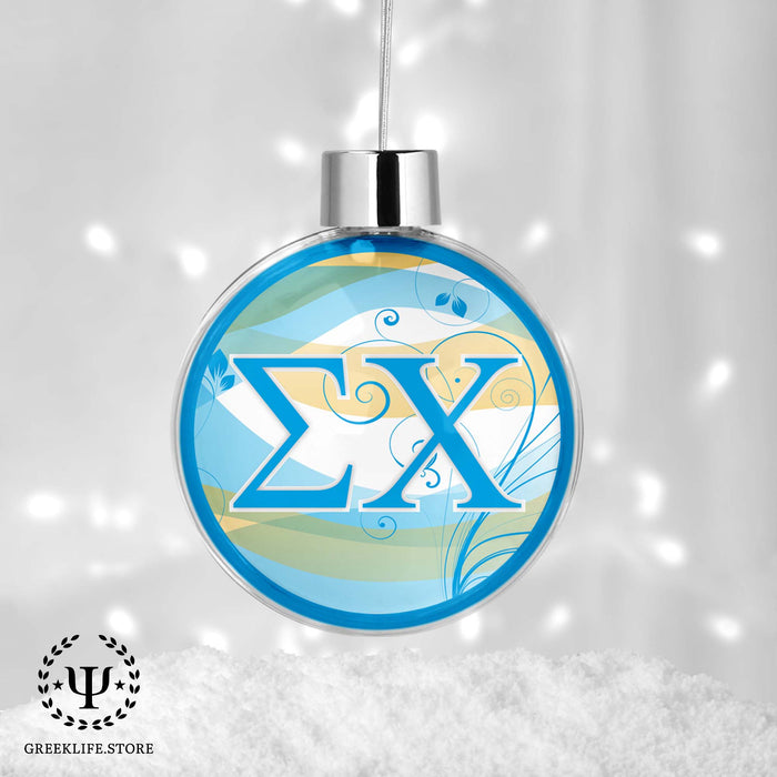 Sigma Chi Christmas Ornament - Ball