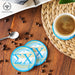Sigma Chi Beverage coaster round (Set of 4) - greeklife.store
