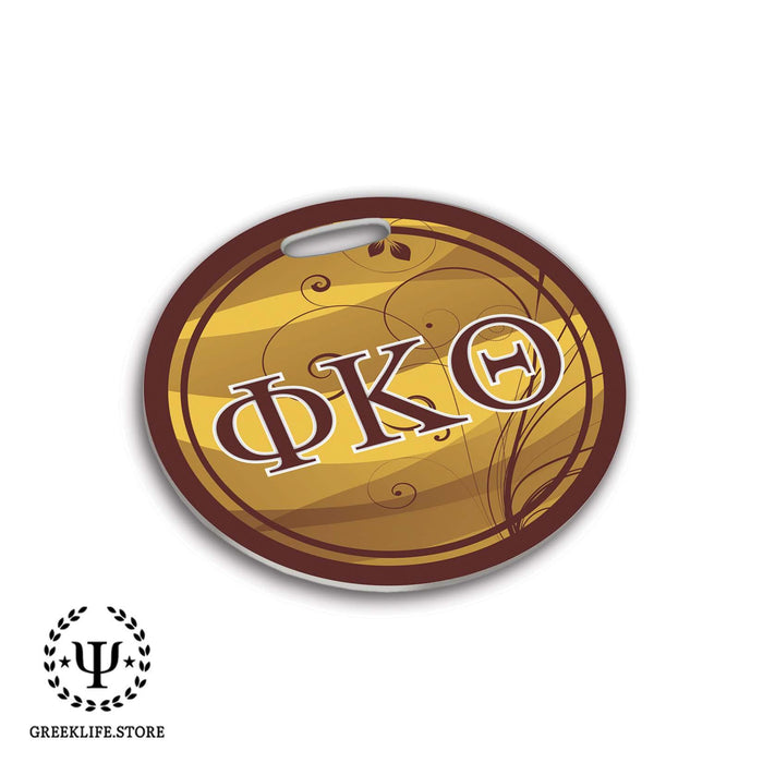 Phi Kappa Theta Luggage Bag Tag (round) - greeklife.store