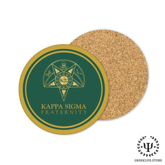 Kappa Sigma Beverage coaster round (Set of 4)