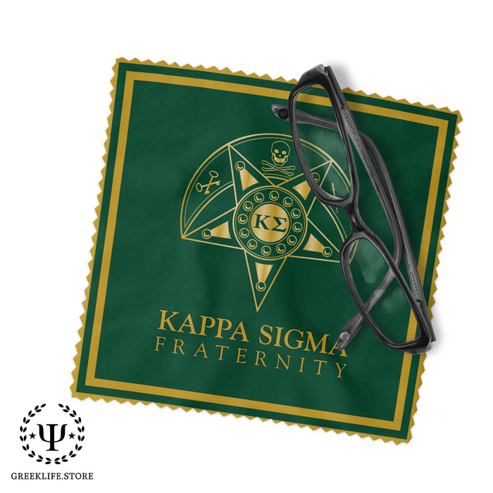 Kappa Sigma Eyeglass Cleaner & Microfiber Cleaning Cloth - greeklife.store