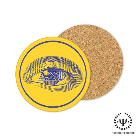 Delta Sigma Phi Beverage Coasters Round (Set of 4)
