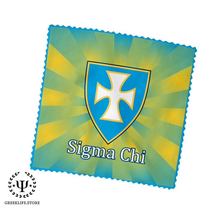 Sigma Chi Eyeglass Cleaner & Microfiber Cleaning Cloth - greeklife.store