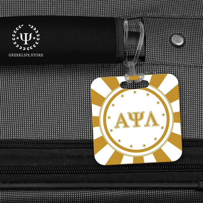 Alpha Psi Lambda Luggage Bag Tag (square) - greeklife.store