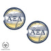 Alpha Xi Delta Car Cup Holder Coaster (Set of 2) - greeklife.store
