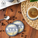 Alpha Xi Delta Beverage coaster round (Set of 4) - greeklife.store