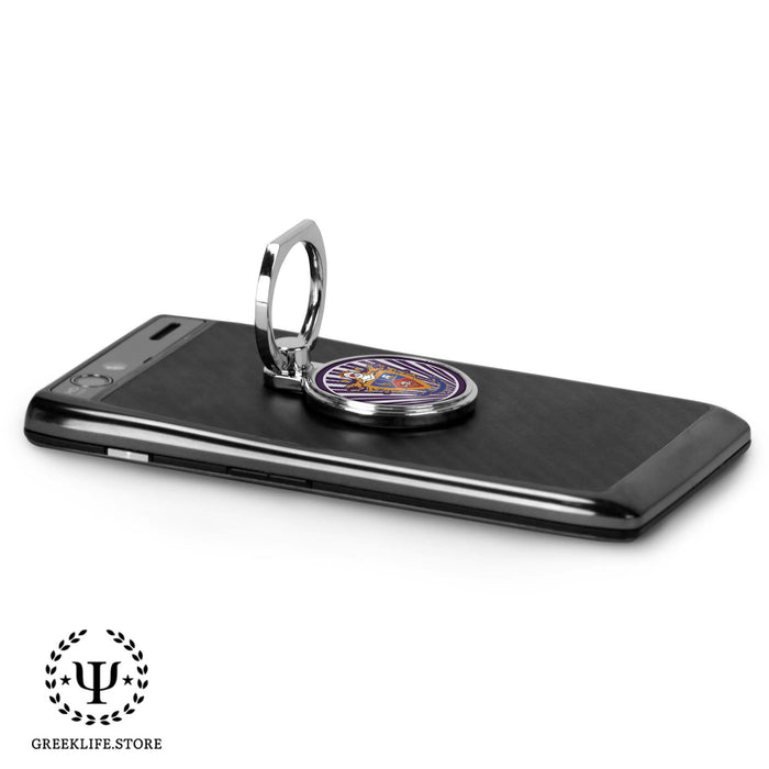 Delta Sigma Pi Ring Stand Phone Holder (round)