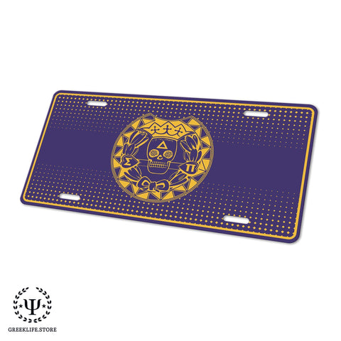 Delta Sigma Pi Decorative License Plate