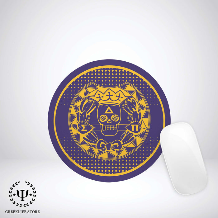 Delta Sigma Pi Mouse Pad Round - greeklife.store