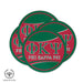 Phi Kappa Psi Beverage coaster round (Set of 4) - greeklife.store