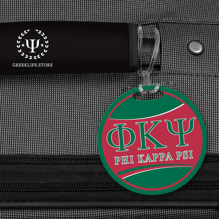 Phi Kappa Psi Luggage Bag Tag (round) - greeklife.store