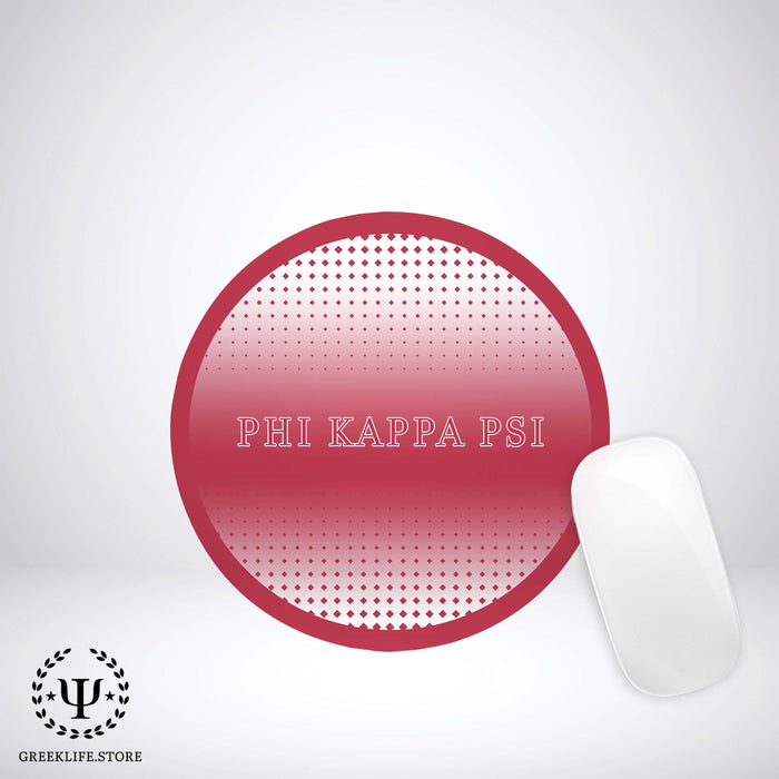 Phi Kappa Psi Mouse Pad Round - greeklife.store