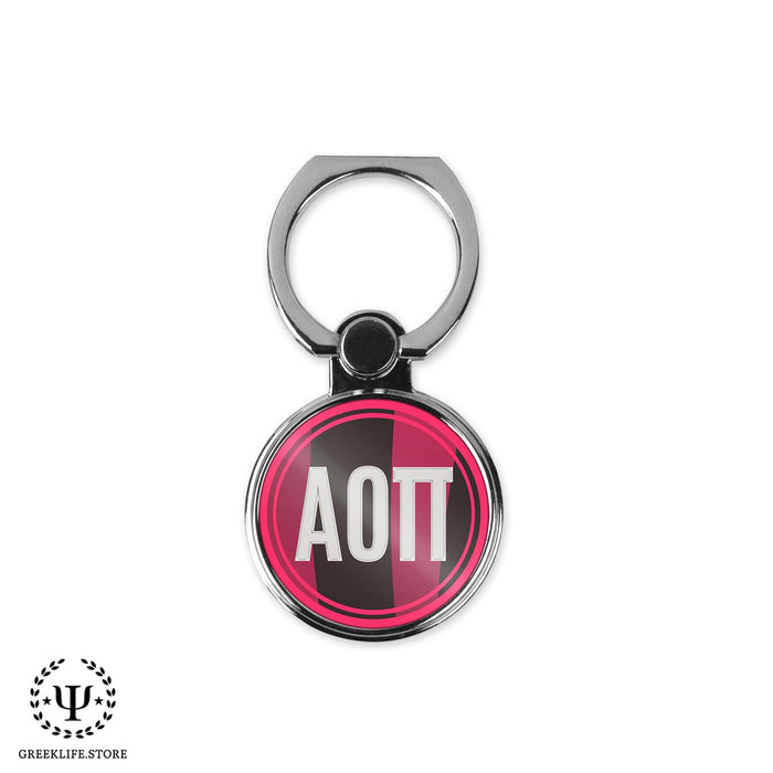 Alpha Omicron Pi Ring Stand Phone Holder (round)