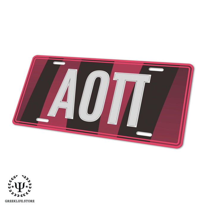 Alpha Omicron Pi Decorative License Plate - greeklife.store