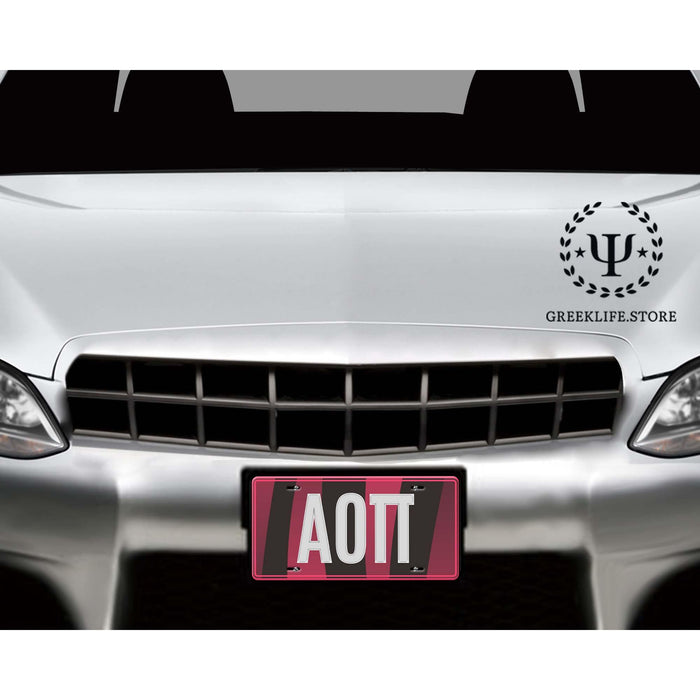Alpha Omicron Pi Decorative License Plate - greeklife.store