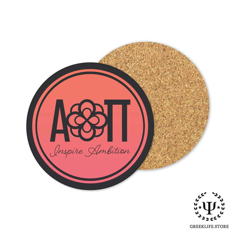 Alpha Omicron Pi Beverage Coasters Round (Set of 4)