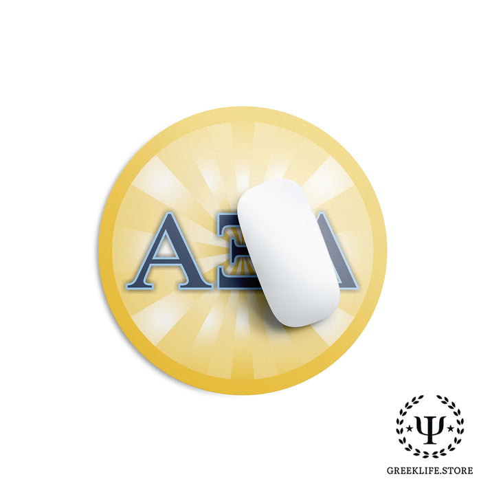 Alpha Xi Delta Mouse Pad Round
