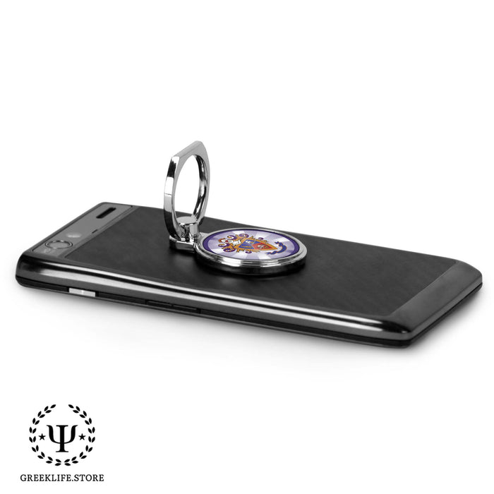 Delta Sigma Pi Ring Stand Phone Holder (round)