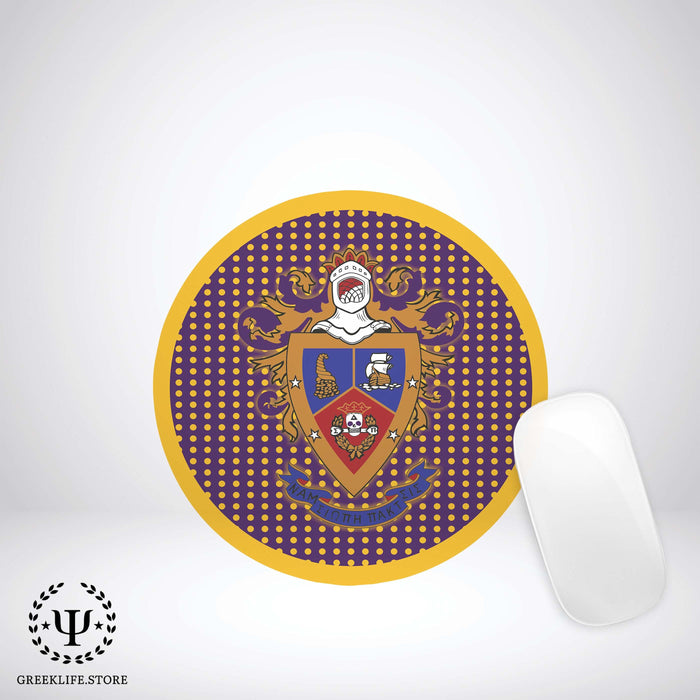 Delta Sigma Pi Mouse Pad Round - greeklife.store
