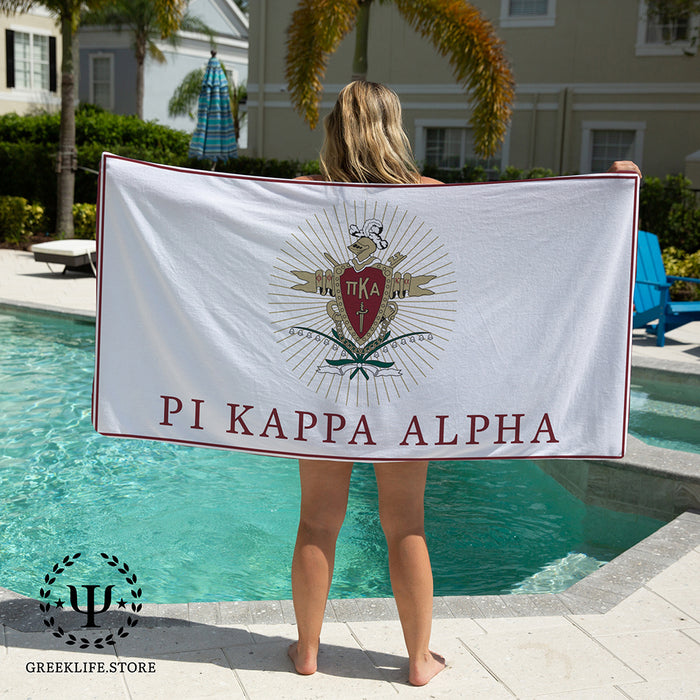 Pi Kappa Alpha Beach & Bath Towel Rectangle 30″ × 60″