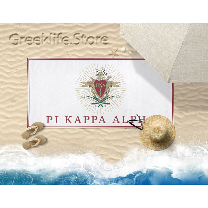 Pi Kappa Alpha Beach & Bath Towel Rectangle 30″ × 60″