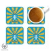 Sigma Chi Beverage Coasters Square (Set of 4) - greeklife.store