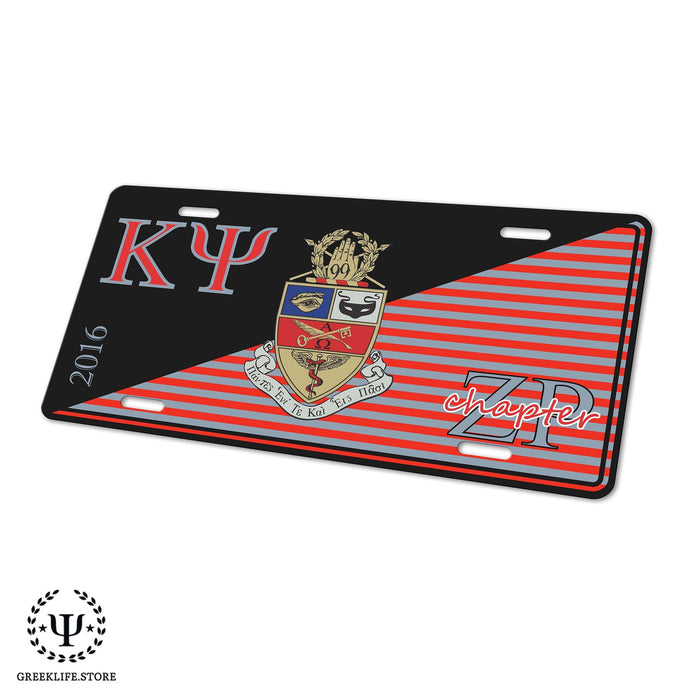 Kappa Psi Decorative License Plate - greeklife.store