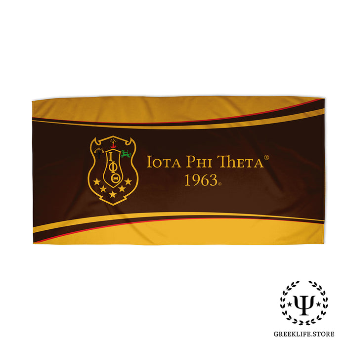 Iota Phi Theta Beach & Bath Towel Rectangle 30″ × 60″