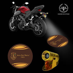 Iota Phi Theta Motorcycle Bike Car LED Projector Light Waterproof