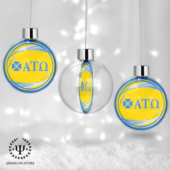 Alpha Tau Omega Christmas Ornament - Ball