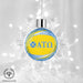 Alpha Tau Omega Christmas Ornament - Snowflake - greeklife.store