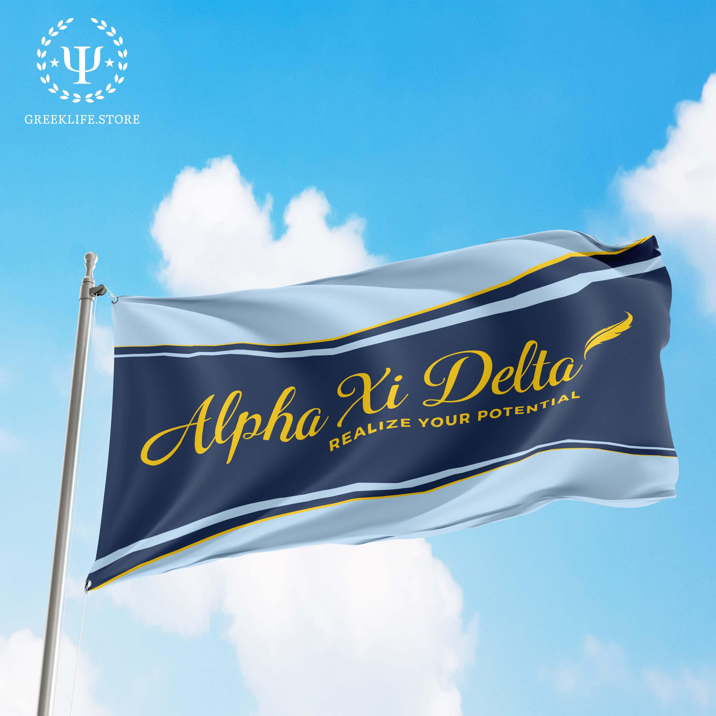 Alpha Xi Delta Flags and Banners — GreekLife.Store