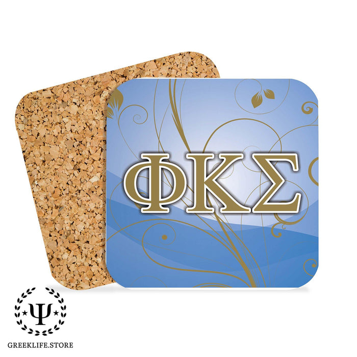 Phi Kappa Sigma Beverage Coasters Square (Set of 4) - greeklife.store