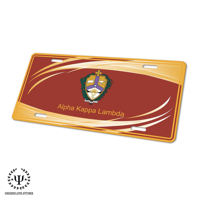 Alpha Kappa Lambda Decorative License Plate - greeklife.store