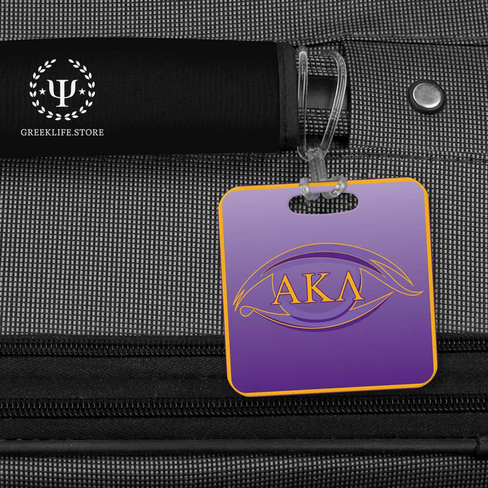 Alpha Kappa Lambda Luggage Bag Tag (square) - greeklife.store