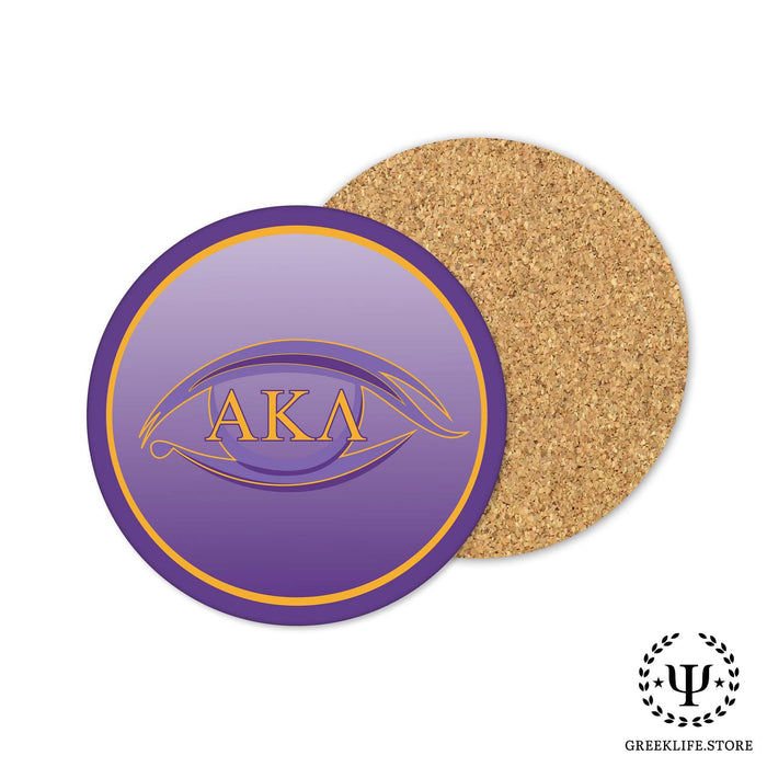 Alpha Kappa Lambda Beverage coaster round (Set of 4) - greeklife.store
