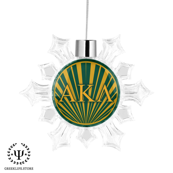 Alpha Kappa Lambda Christmas Ornament - Snowflake - greeklife.store