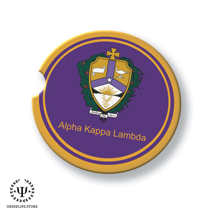 Alpha Kappa Lambda Car Cup Holder Coaster (Set of 2) - greeklife.store