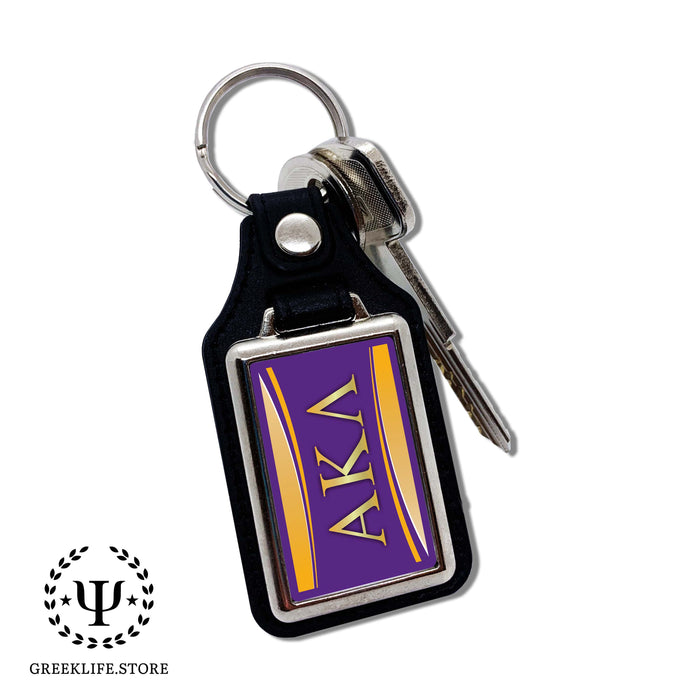Alpha Kappa Lambda Keychain Rectangular