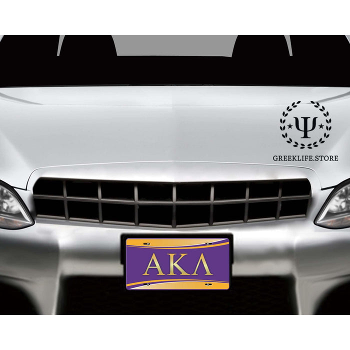 Alpha Kappa Lambda Decorative License Plate - greeklife.store