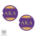 Alpha Kappa Lambda Car Cup Holder Coaster (Set of 2) - greeklife.store