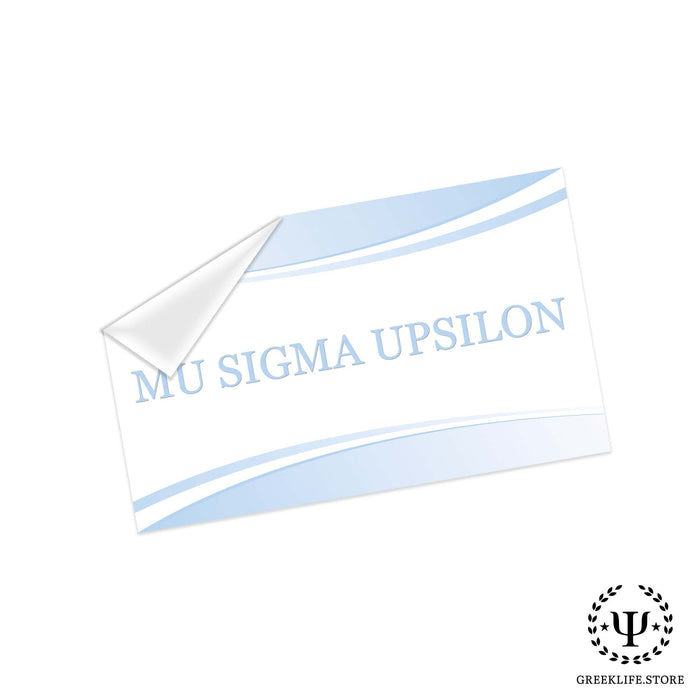 Mu Sigma Upsilon Decal Sticker