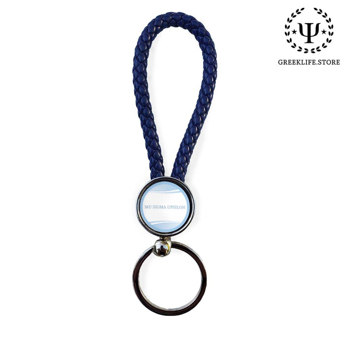Mu Sigma Upsilon Key chain round