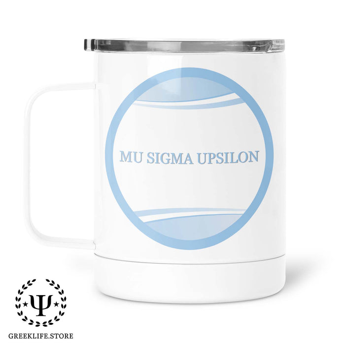 Mu Sigma Upsilon Stainless Steel Travel Mug 13 OZ