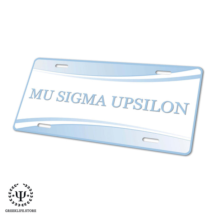 Mu Sigma Upsilon Decorative License Plate - greeklife.store