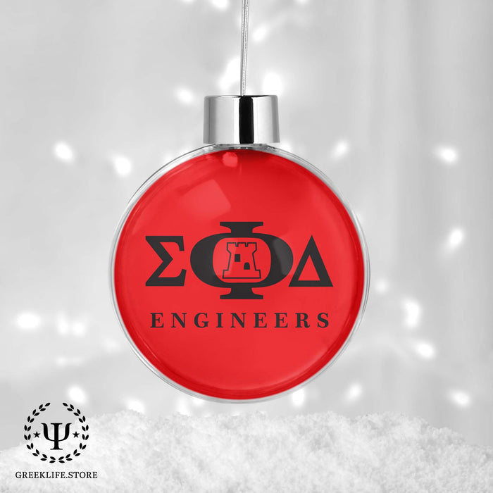 Sigma Phi Delta Christmas Ornament - Ball